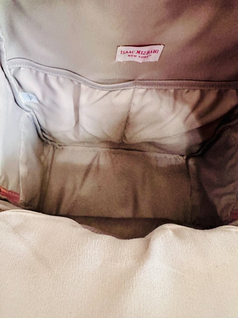 ISAAC MIZRAHI TIKTOK VIRAL PINK LAPTOP ON-THE-GO ESSENTIALS TRAVEL BACKPACK - Picture 8 of 12